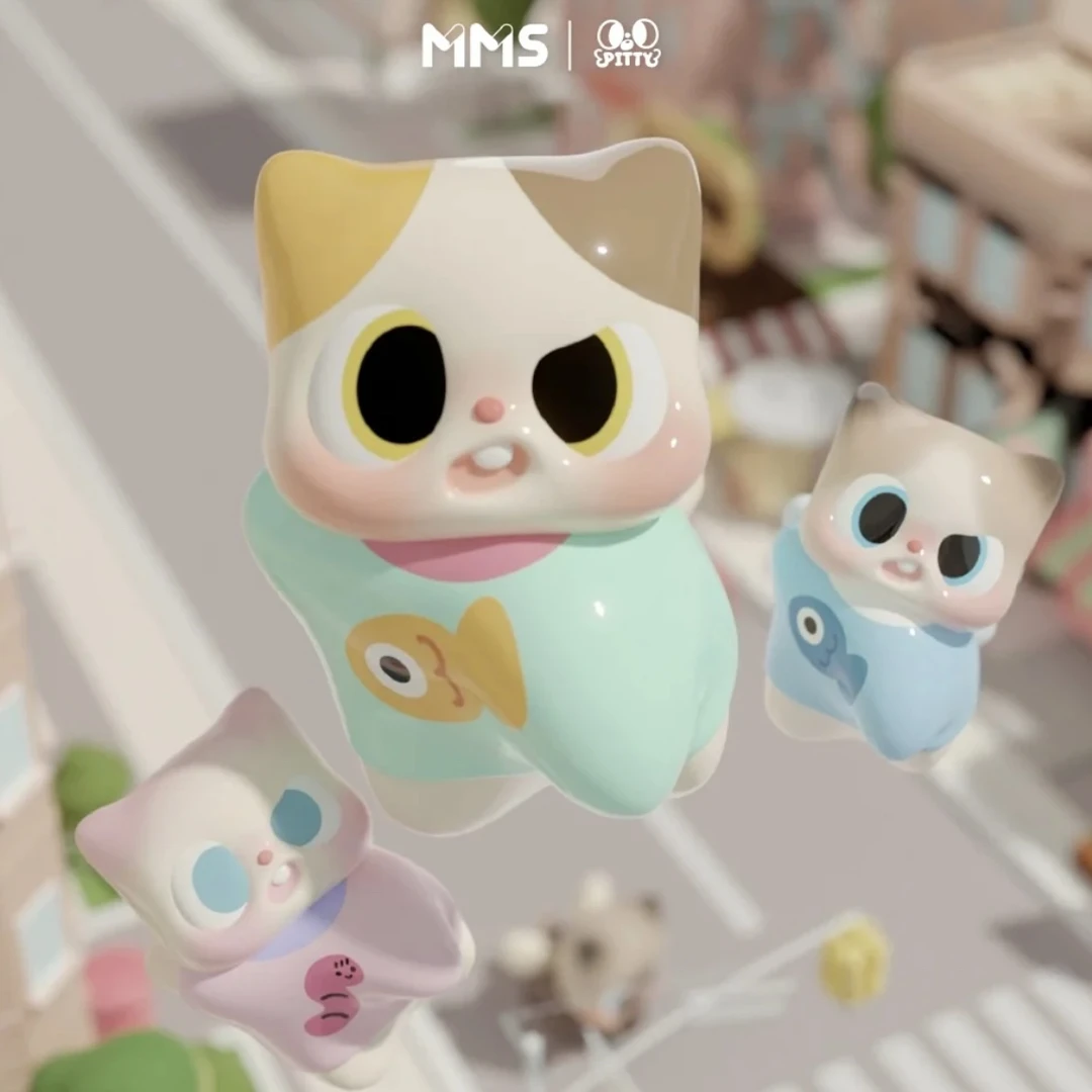 【橘子拆盒】直拆 pitty猫猫日常二代萌粒系列直拆盲盒