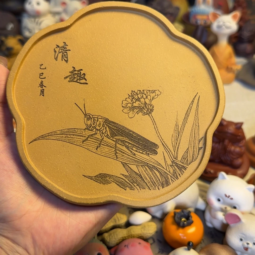 用***y紫砂茶宠紫砂制作工艺流程