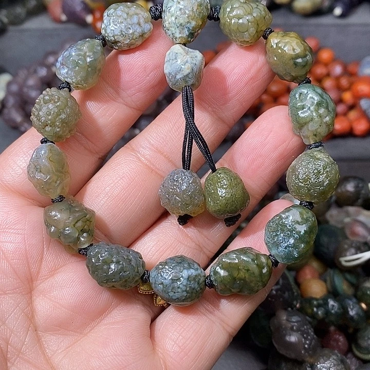 未镶嵌玛瑙/玉髓珠宝奇石涓*