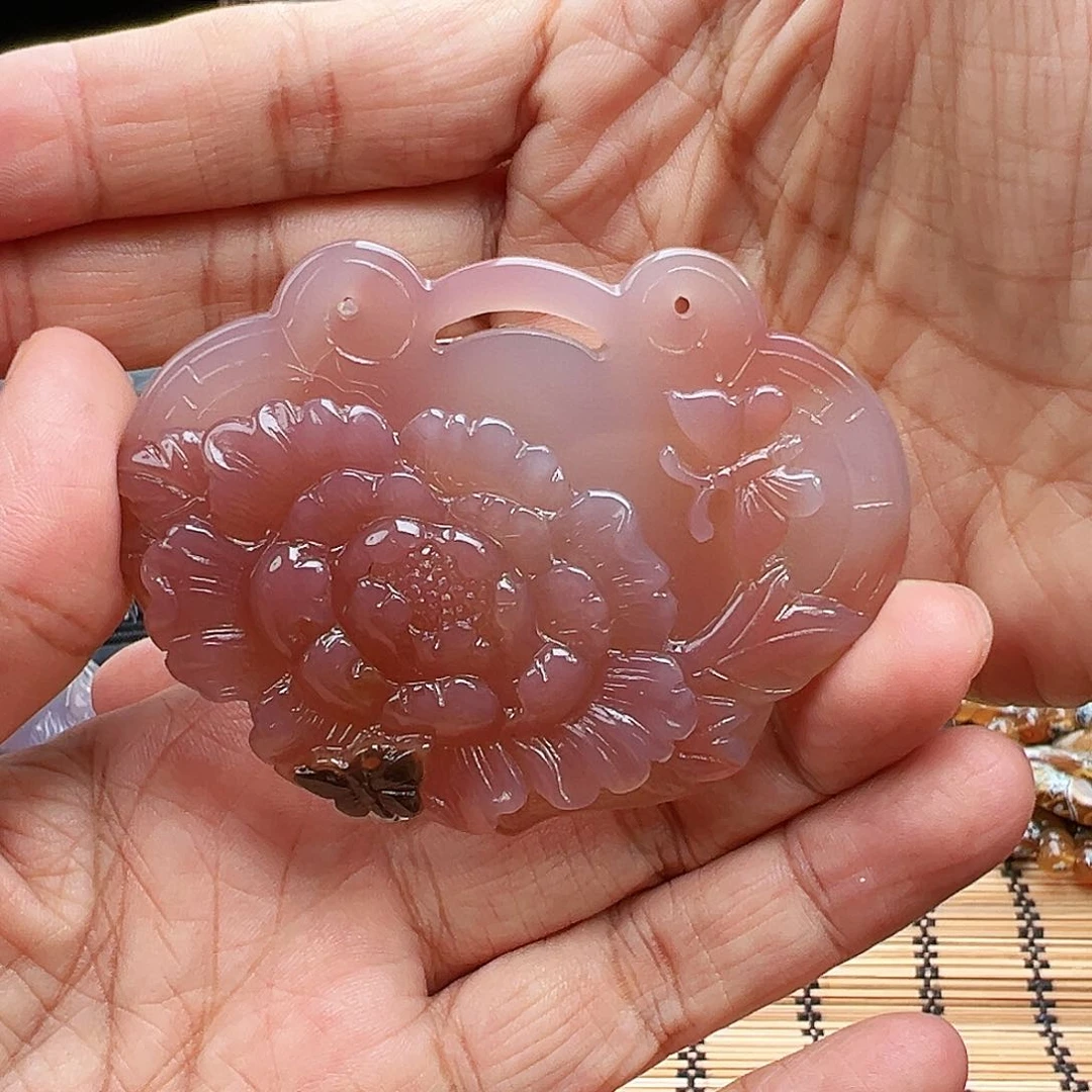 未镶嵌玛瑙/玉髓珠宝半成品