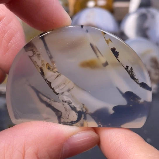 玛瑙/玉髓吊坠(不含链)未镶嵌