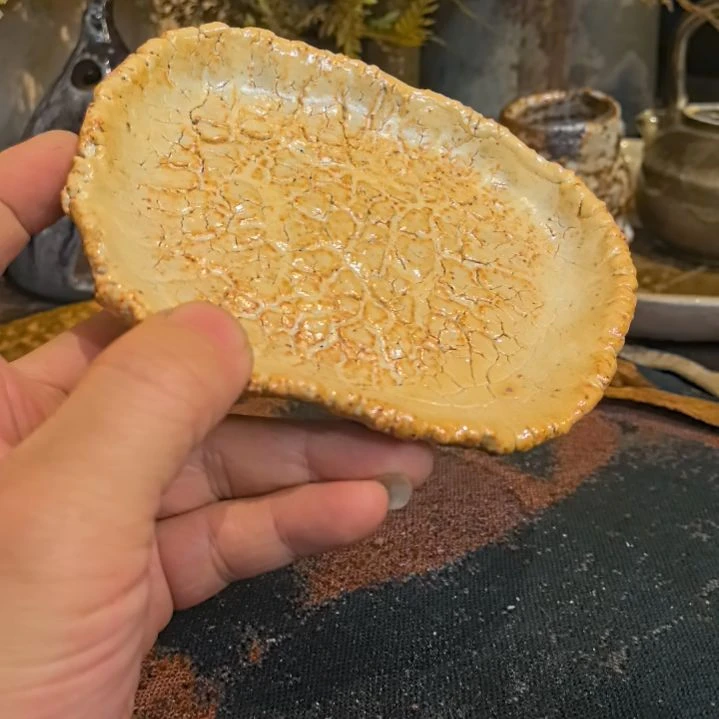 摆件陶手工高温原矿窑变新品福利