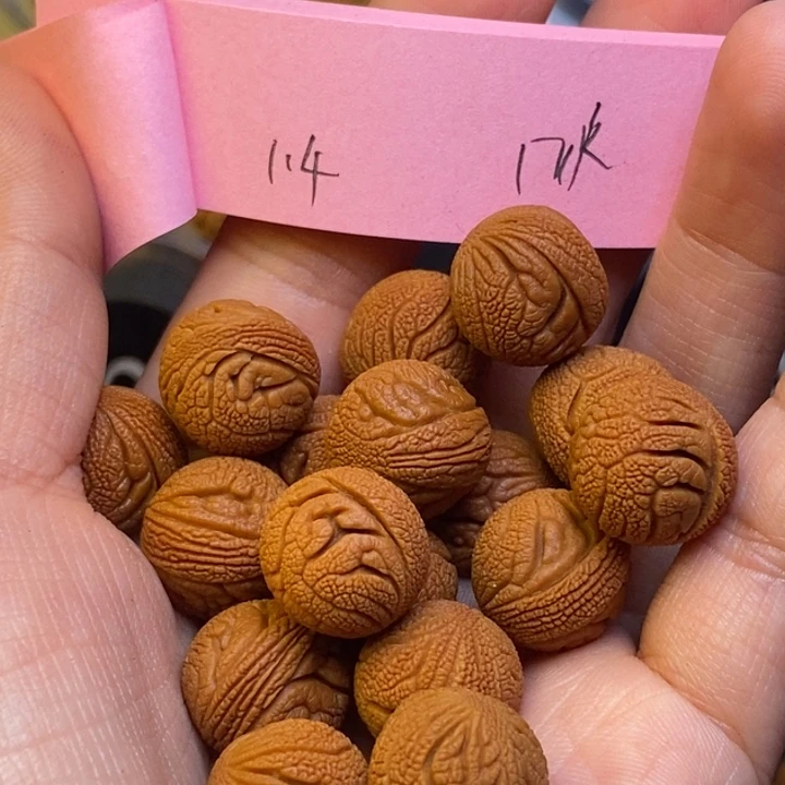 吊坠桃核秦岭龙纹桃核1