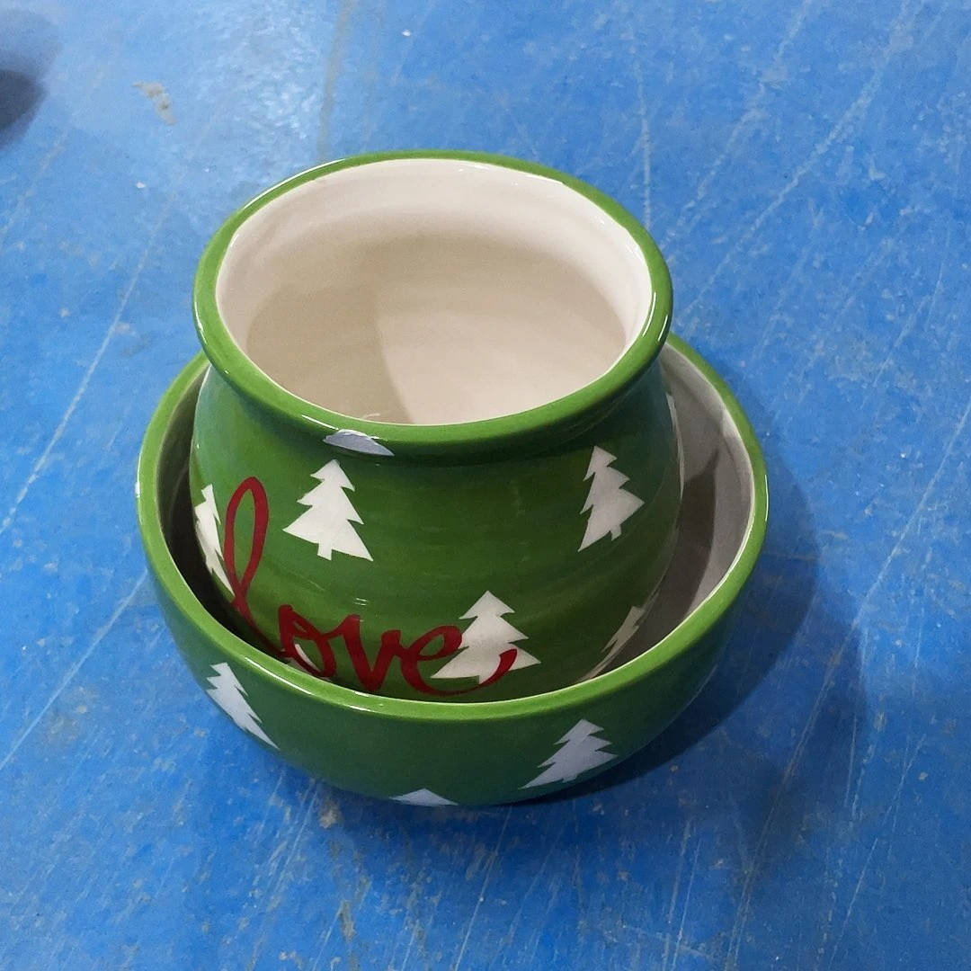 摆件2****~  磕碰。封釉。