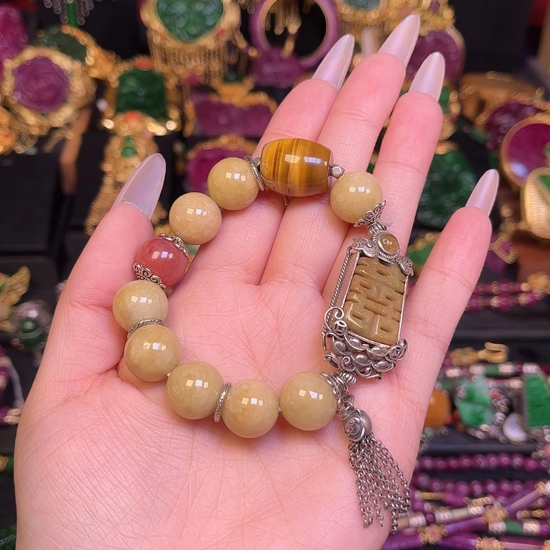 翡翠未镶嵌手链清仓价