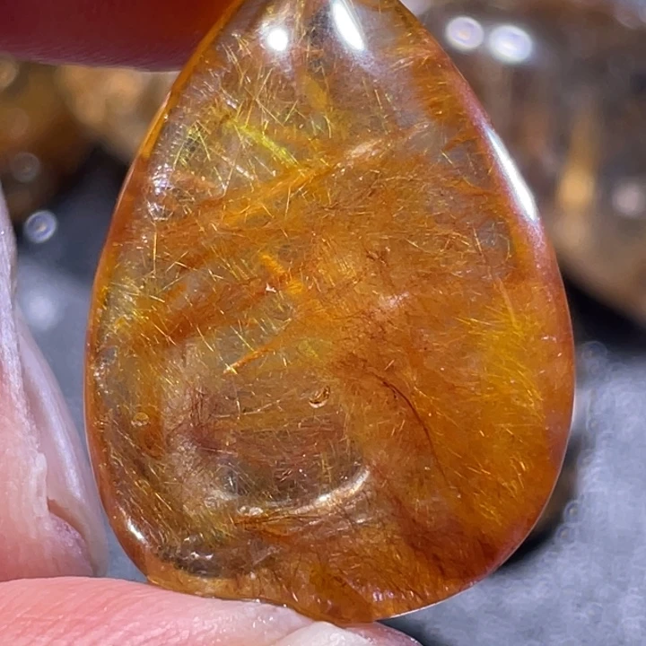 不***语未镶嵌颈饰发晶钛晶