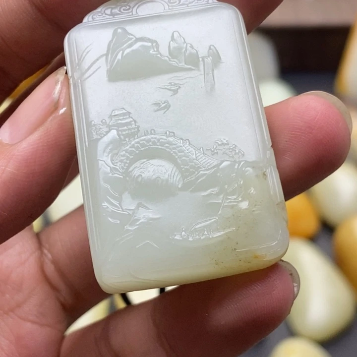 定制未镶嵌定制和田玉用****5