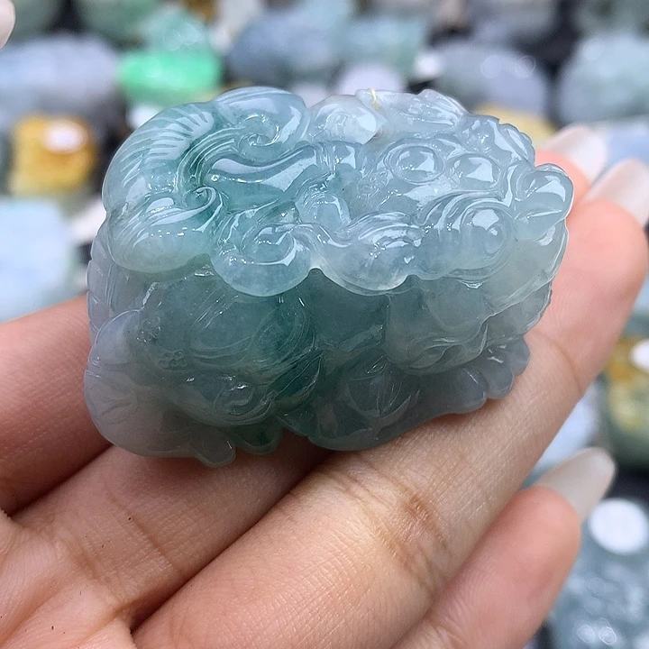 翡翠未镶嵌颈饰天然缅甸翡翠