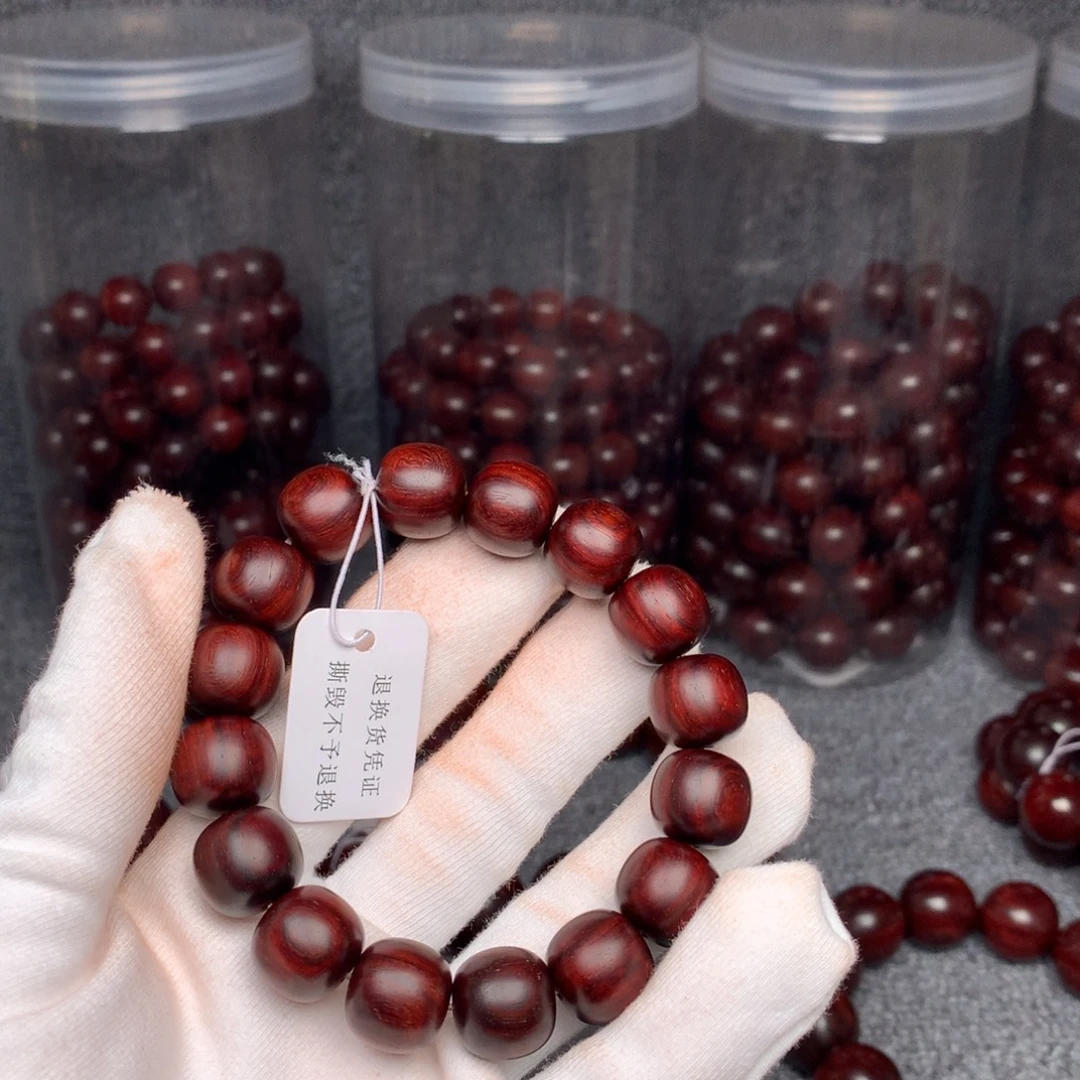 檀香紫檀（小叶紫檀）手串/手链印度小叶紫檀原汁原味13×14迷恋