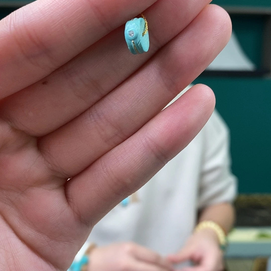 绿松石未镶嵌珠宝奇石