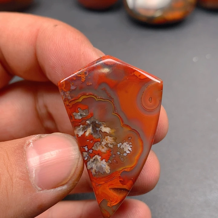 玛瑙/玉髓颈饰未镶嵌倩*