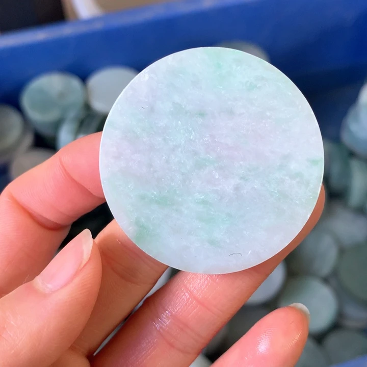 翡翠裸石翡翠边角料