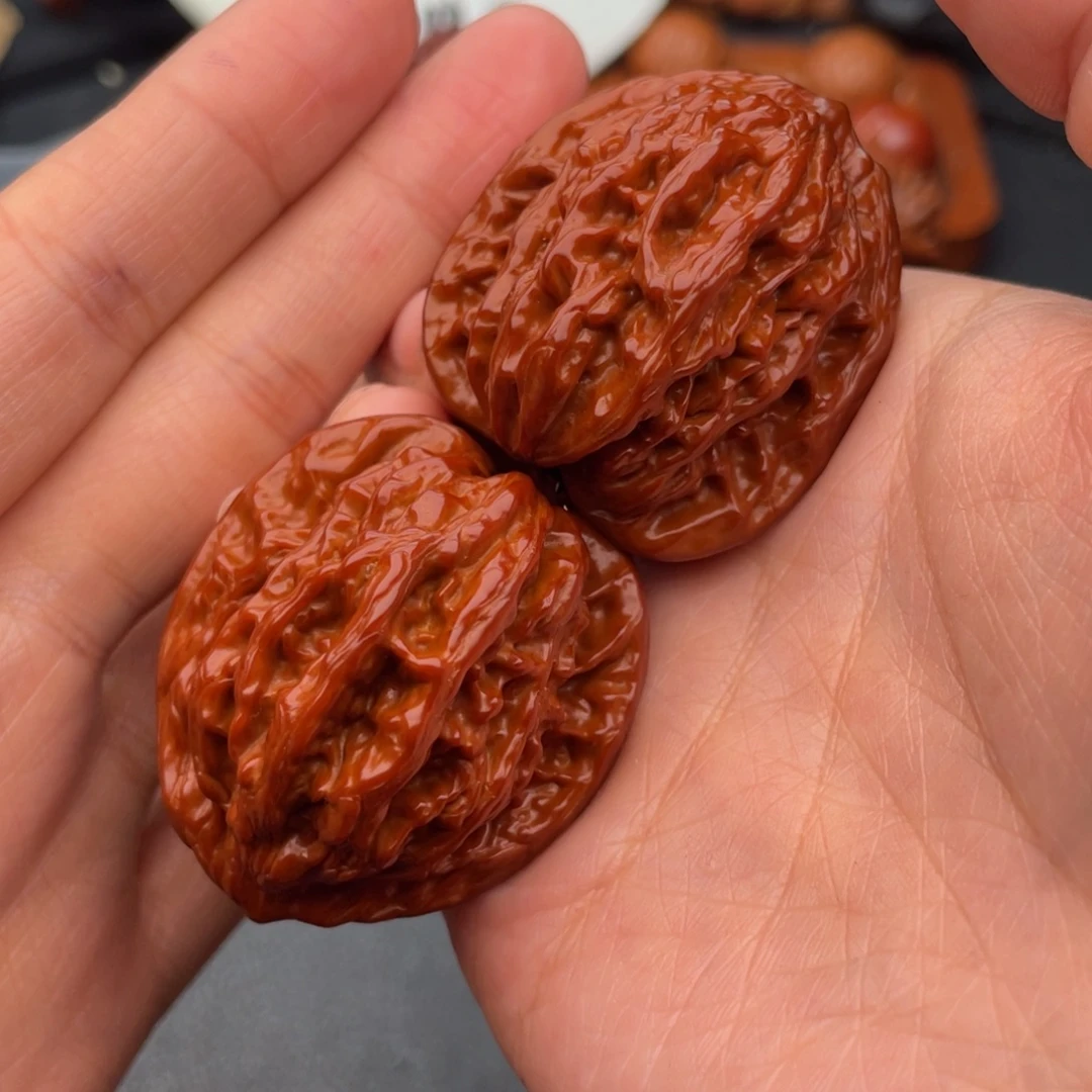 文玩核桃把件麦虎