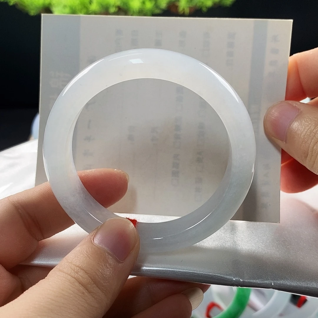 翡翠手镯未镶嵌8（54.8）