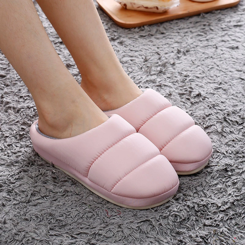 秋冬季室内家居家用保暖防滑毛绒拖棉拖鞋DA1189