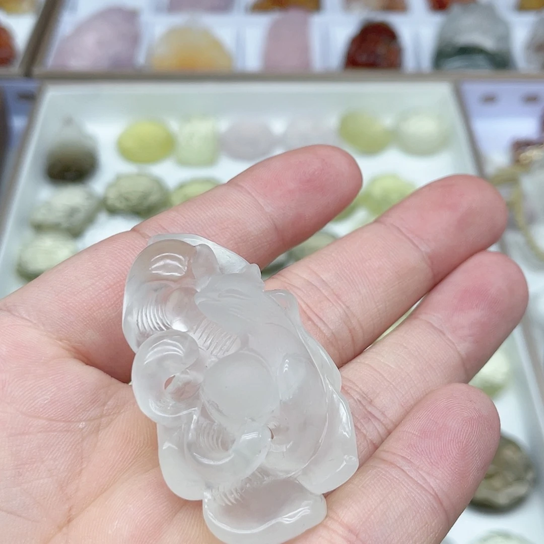 水晶吊坠(不含链)未镶嵌૱****g
