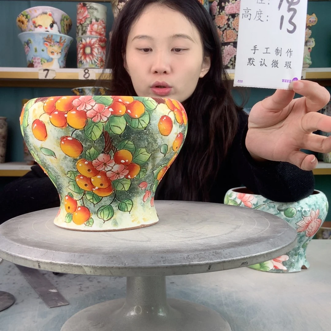 罐景德镇手工手工瑕疵714