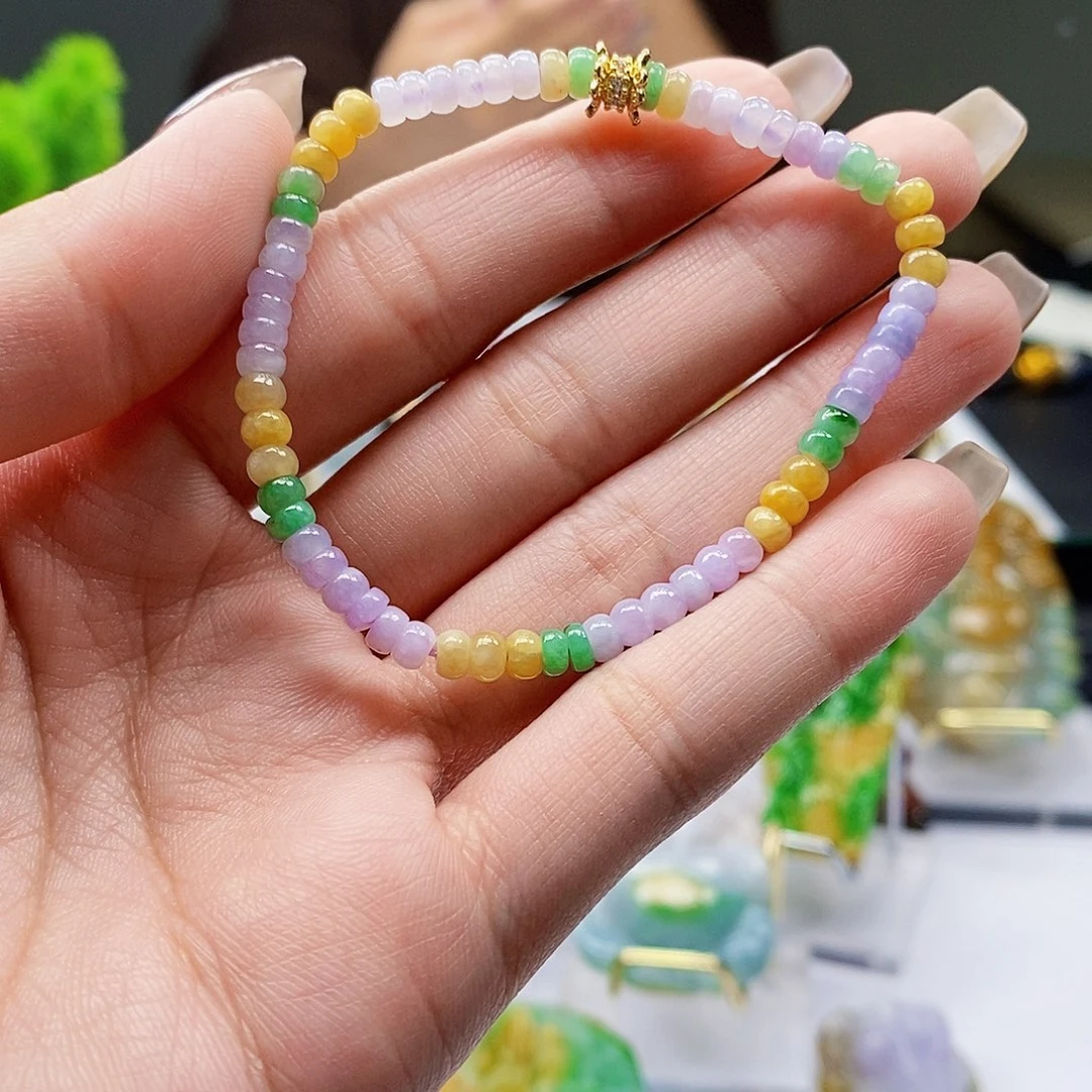 颈饰未镶嵌翡翠翡翠A货