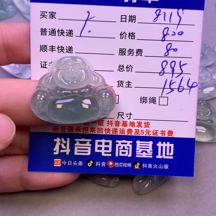 翡翠未镶嵌颈饰2*