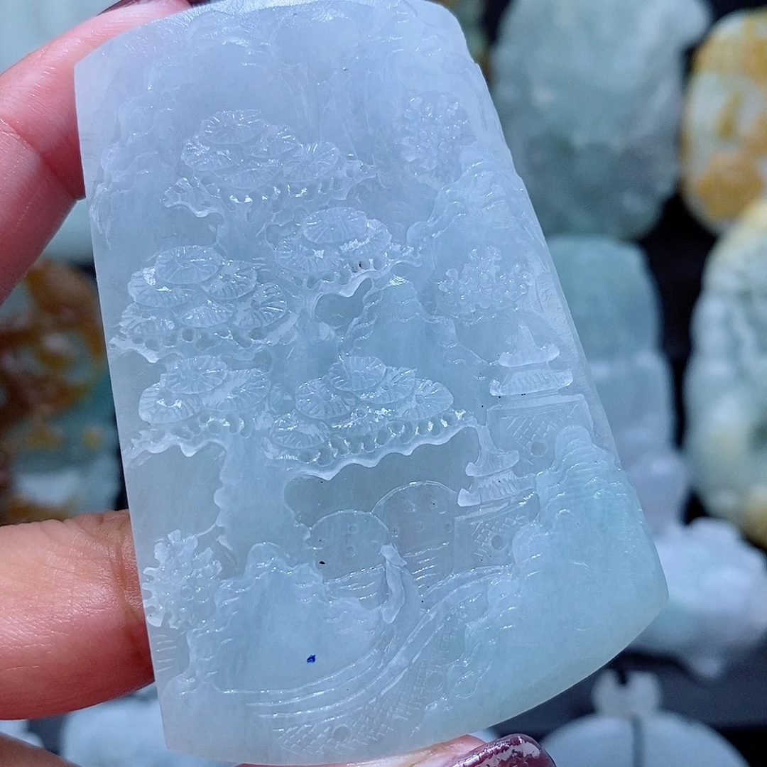 定制翡翠未镶嵌翡翠