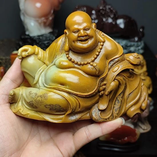 寿山石寿山石摆件省大师作品