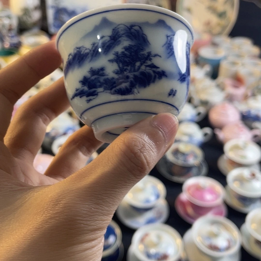 瓷片景德镇陶瓷茶具