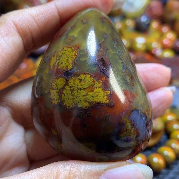 玛瑙/玉髓战国红手把未镶嵌