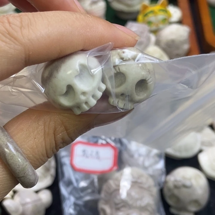 希***饭配饰鹿角雕刻一对福利出