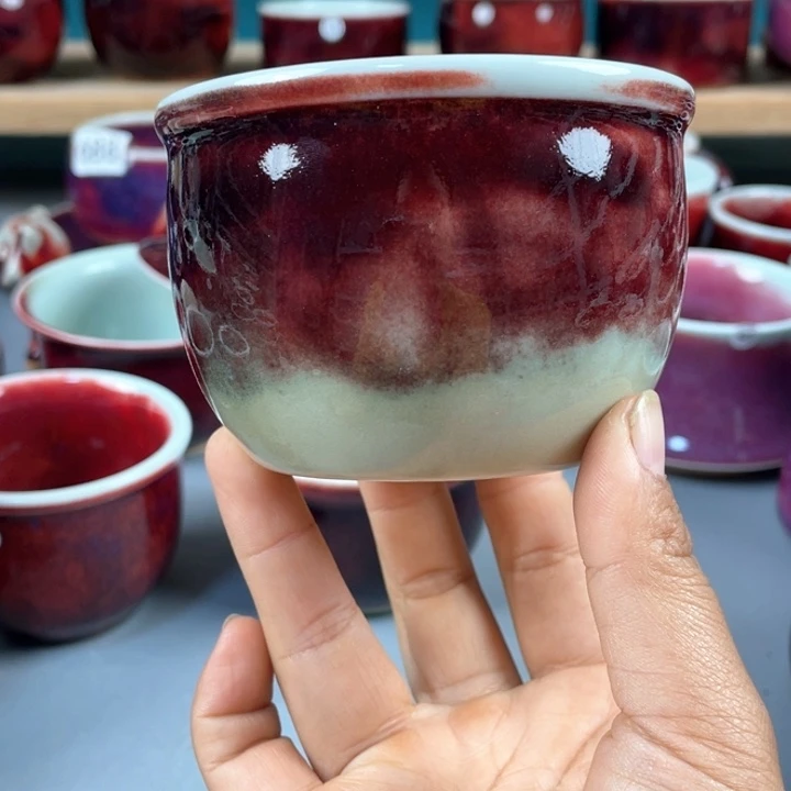 瓷片纯手工制作……微微瑕