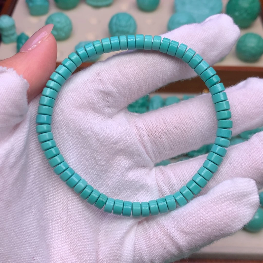 原生态散珠配珠直切药片单圈卡5