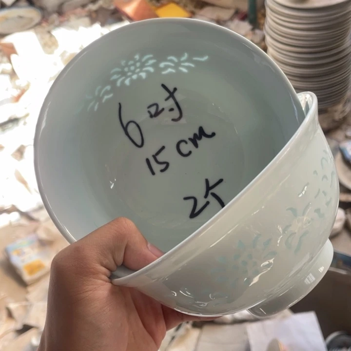 碗瓷景德镇高温细白瓷餐具
