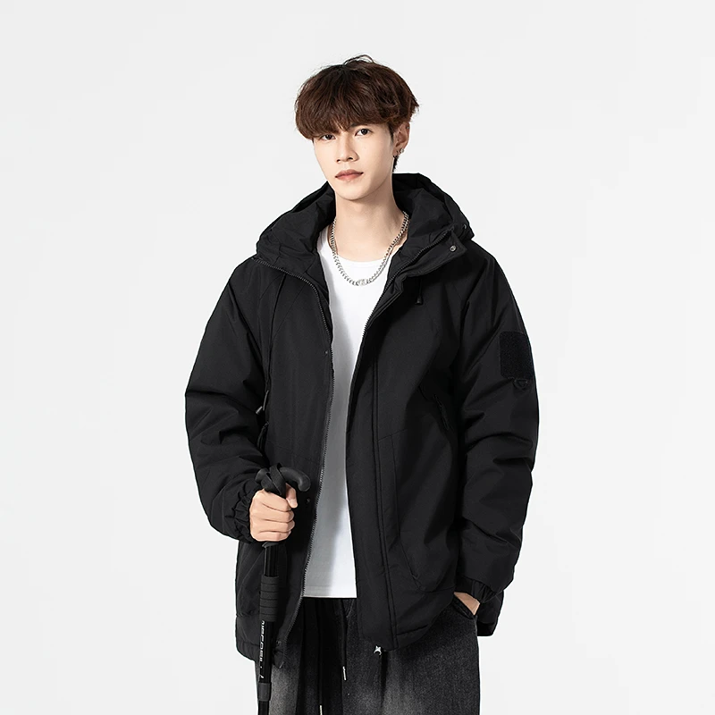 男士冲锋衣情侣石墨烯内里加厚冬季防寒保暖防风防水户外运动棉衣