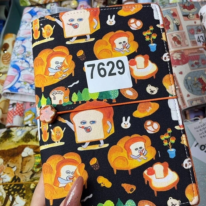 织绣A6活页不带纸7629