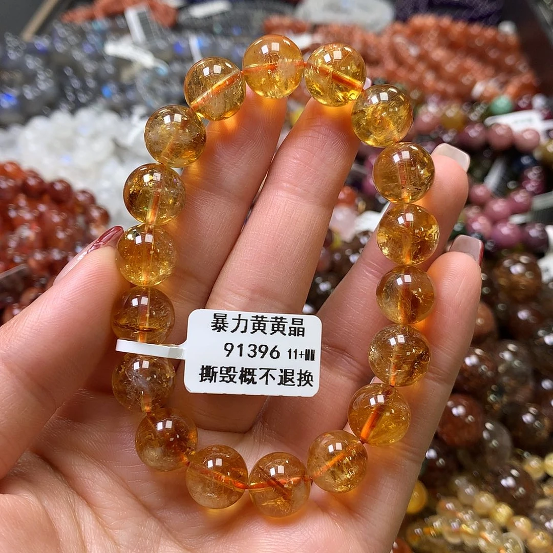 水晶手链未镶嵌，