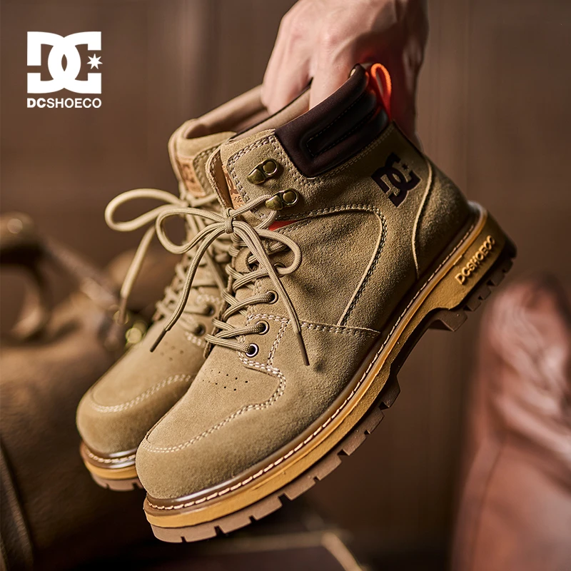 DCSHOES VORRAN EDGE 真皮户外新款2025马丁靴复古舒适工装靴男鞋