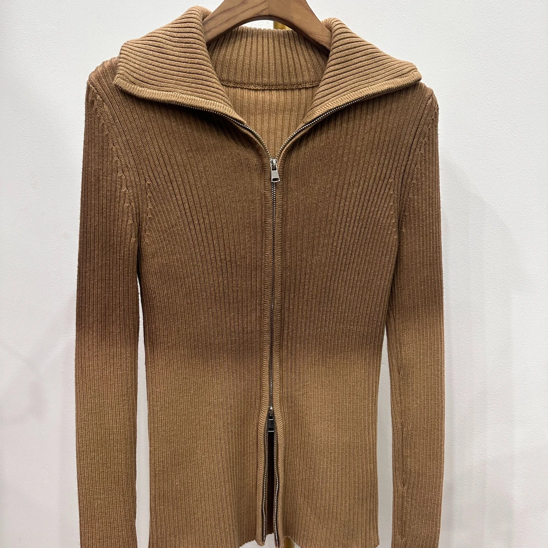 修身型常规女保暖针织高领短款百搭W-MYKS2023-845