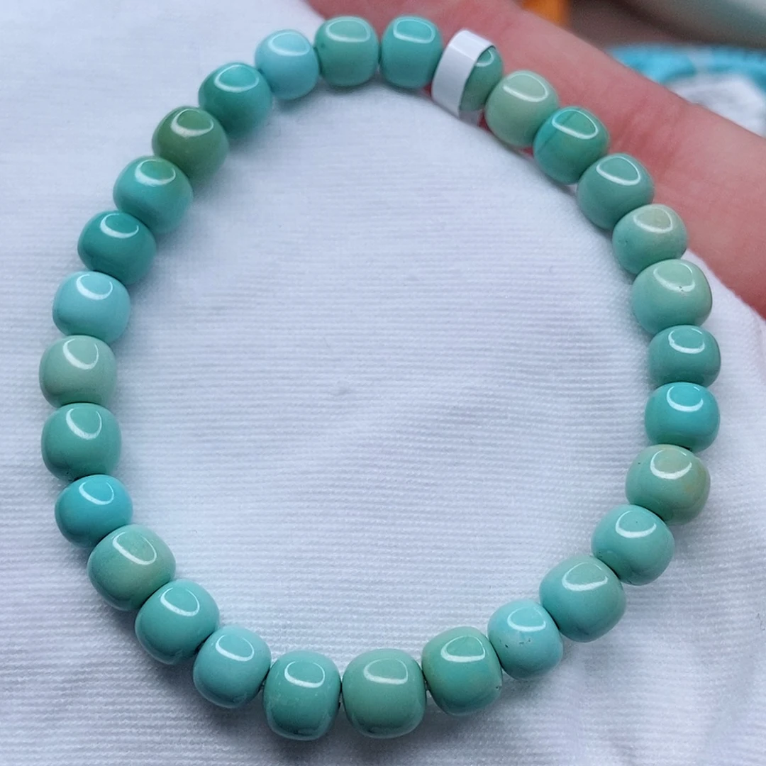 绿松石老型单圈6+未镶嵌