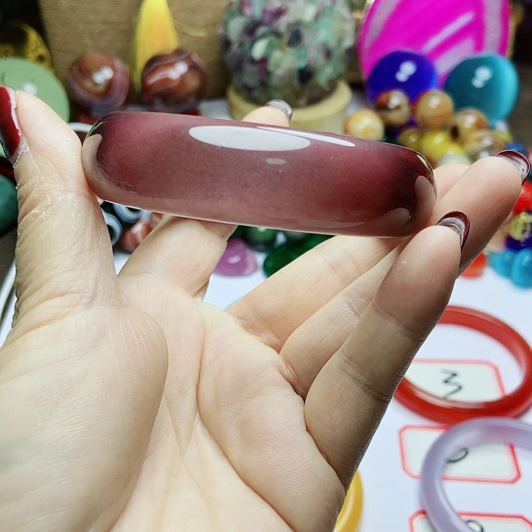 涓***涓玛瑙/玉髓未镶嵌手链