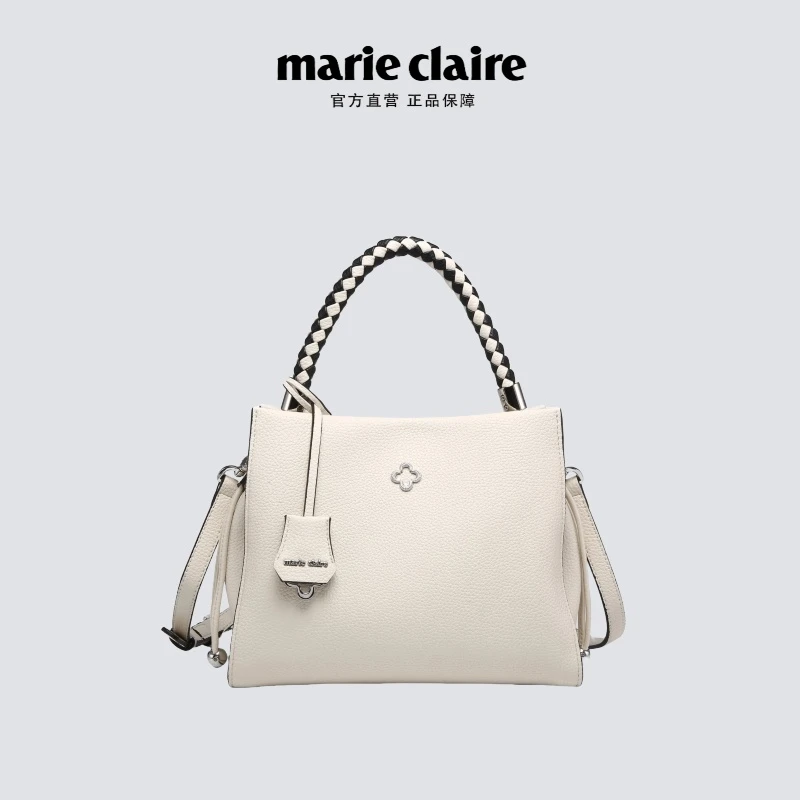 Marie claire 新款单肩手提包 MC3274象牙白