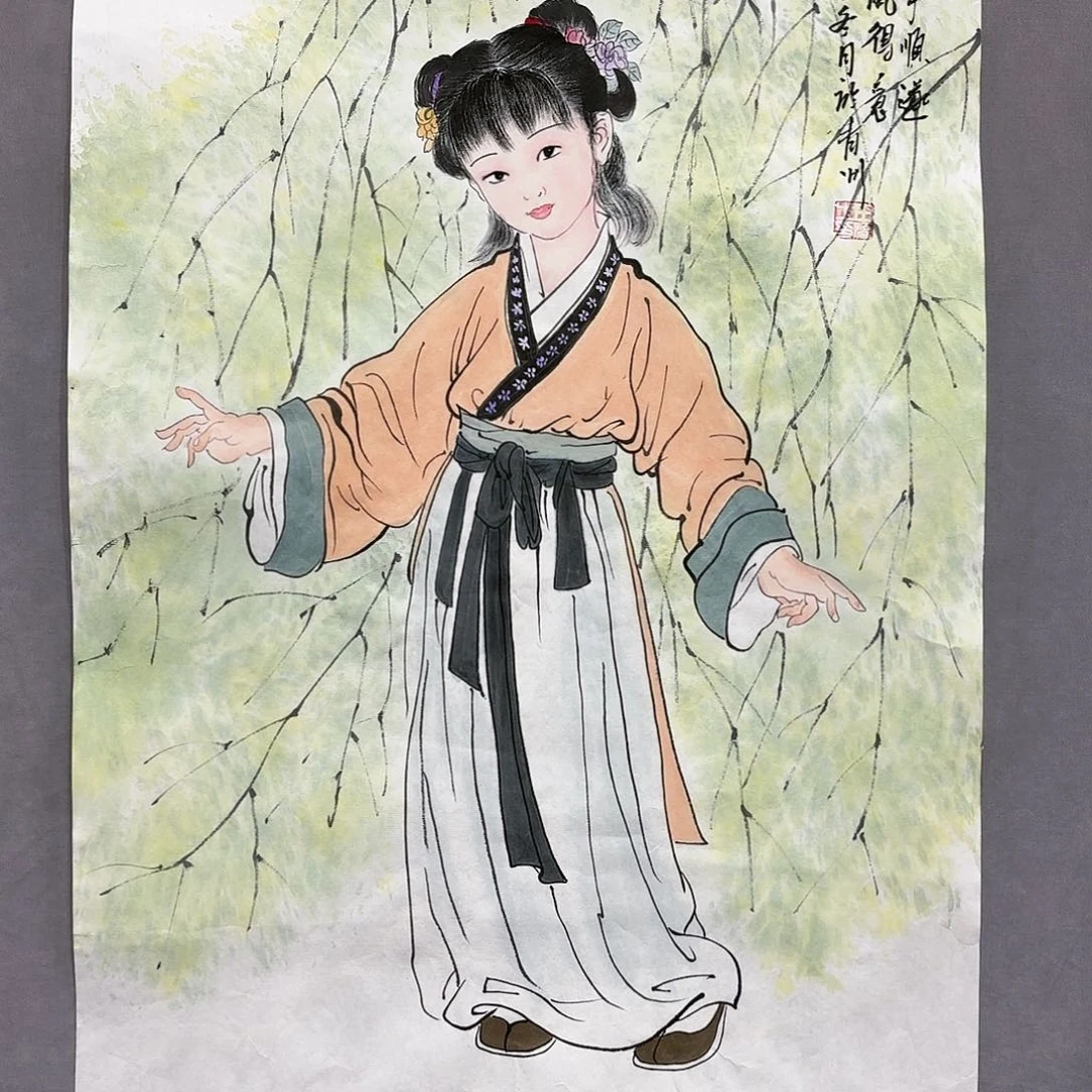 国画国画纯手绘作品请放心去藏