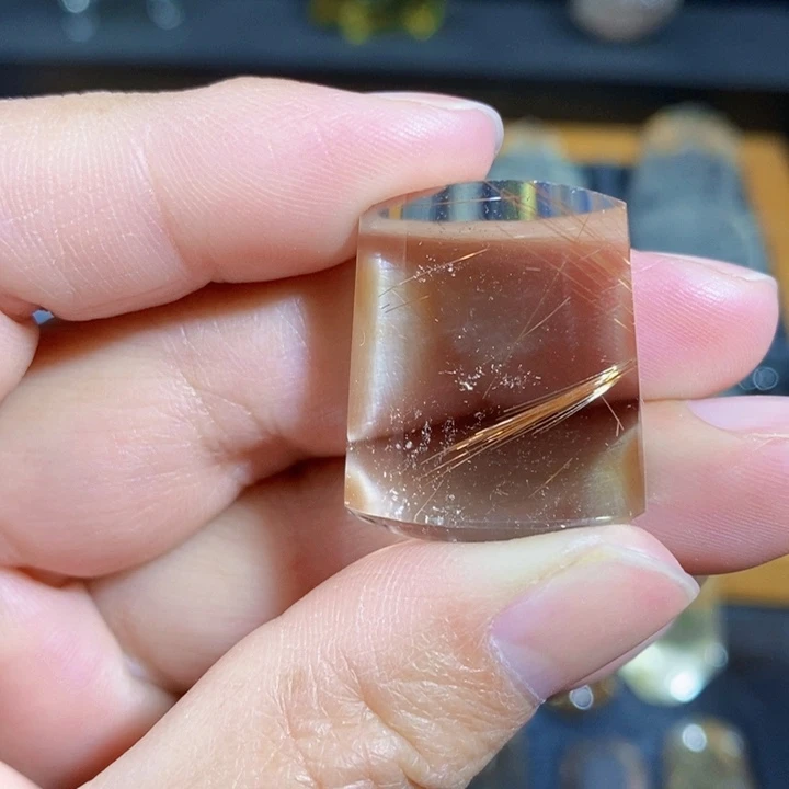 发晶颈饰未镶嵌吊坠