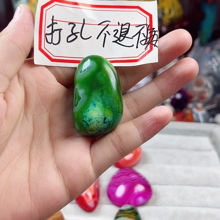 未镶嵌耳饰玛瑙/玉髓