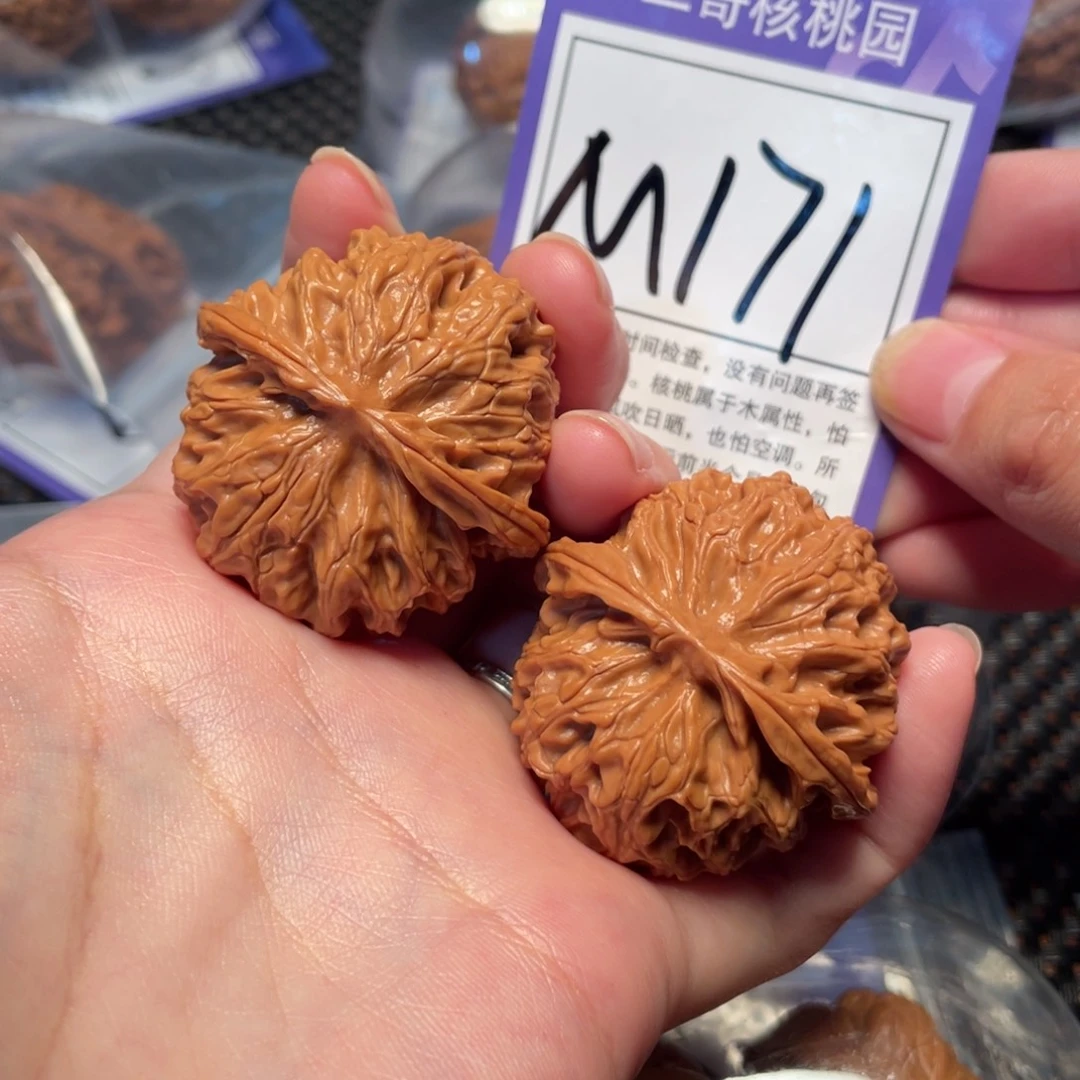 把件桃核M171号苹果园41