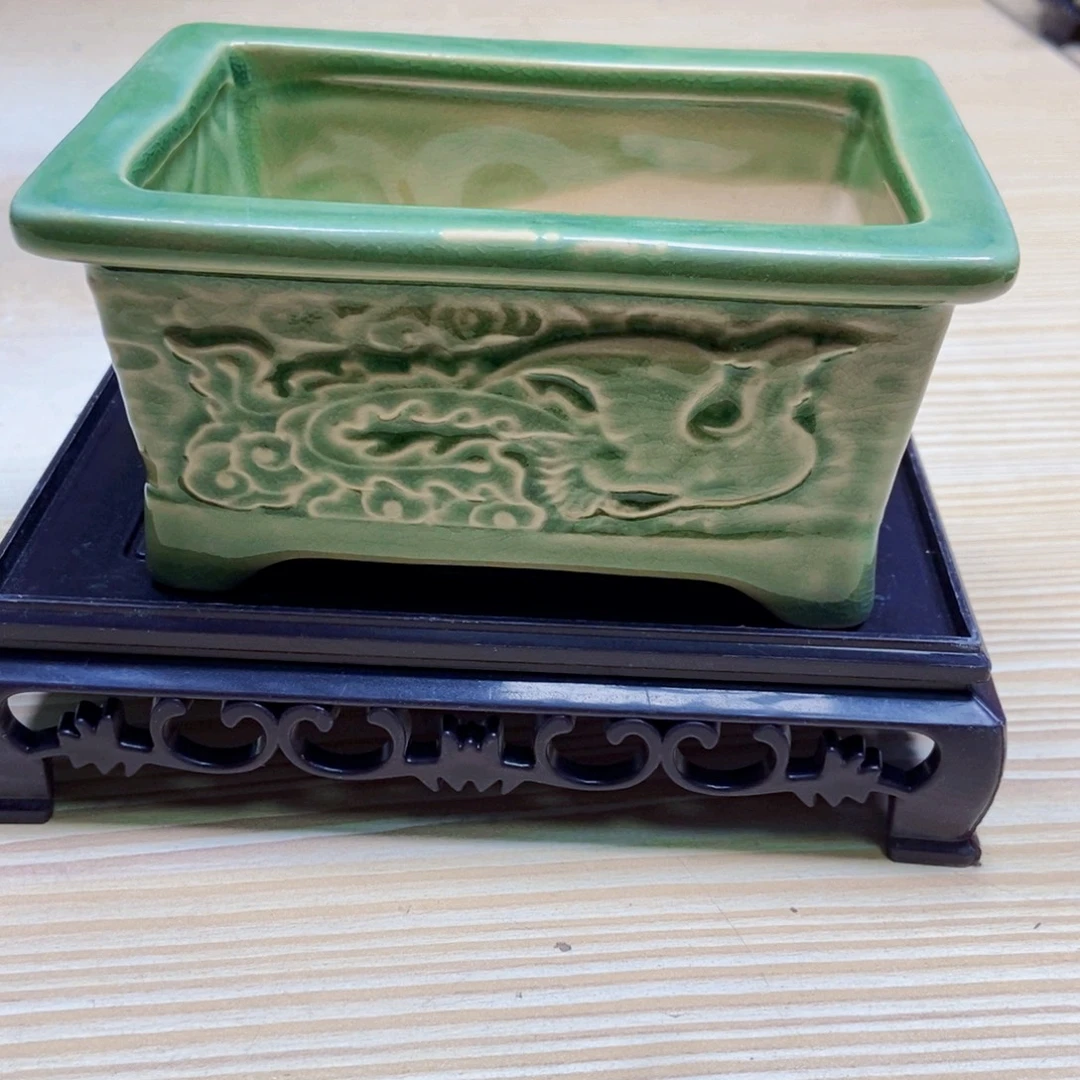 瓷片陶瓷花盆陶瓷艺术