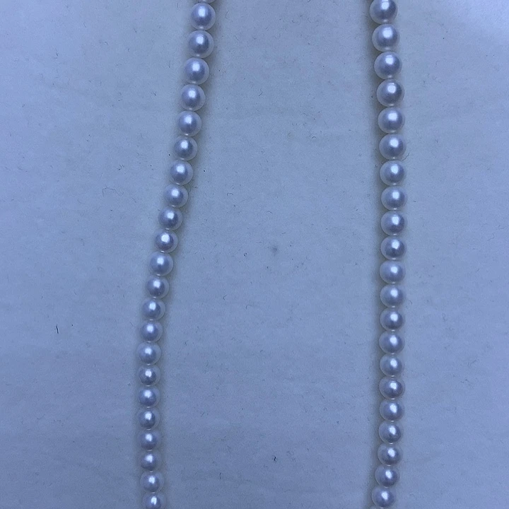 淡水珍珠银S925镶嵌颈饰