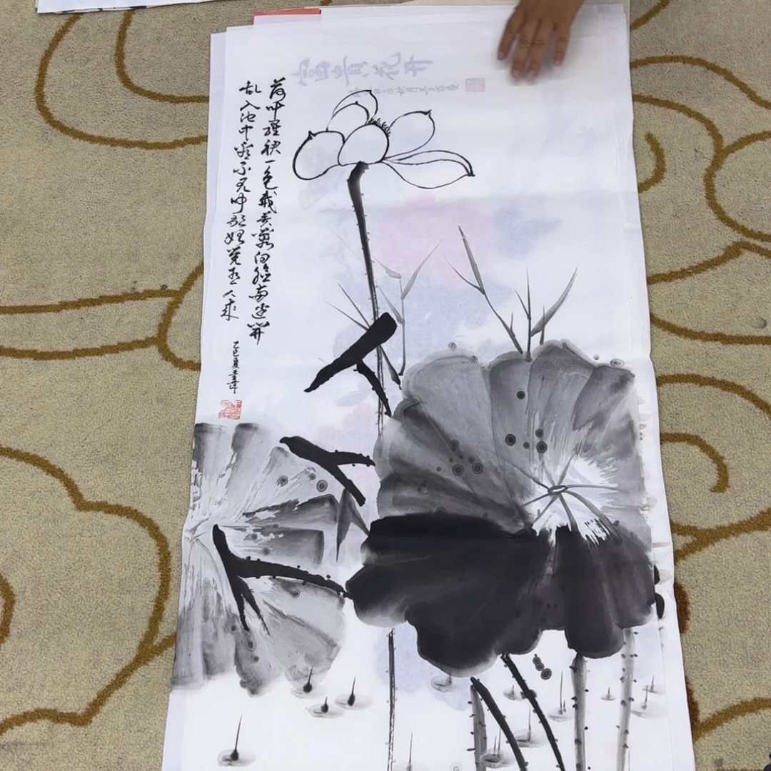 国画国画老师作品刘