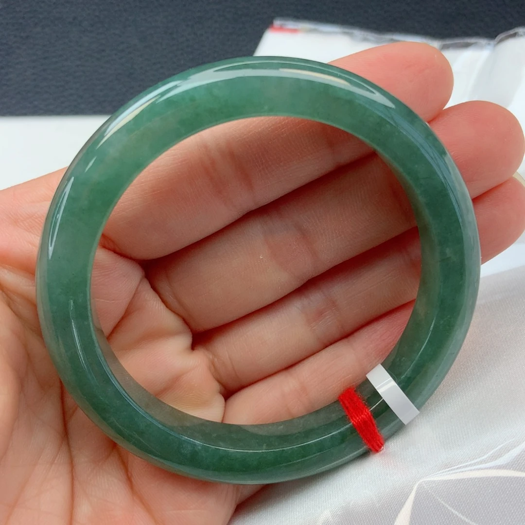 未镶嵌手镯翡翠52圈