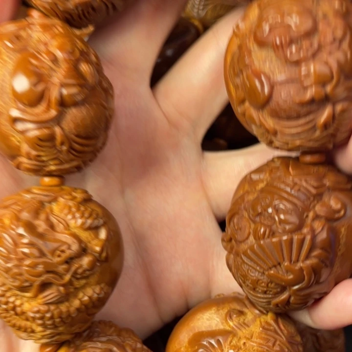 笨***哒橄榄核吊坠橄榄核