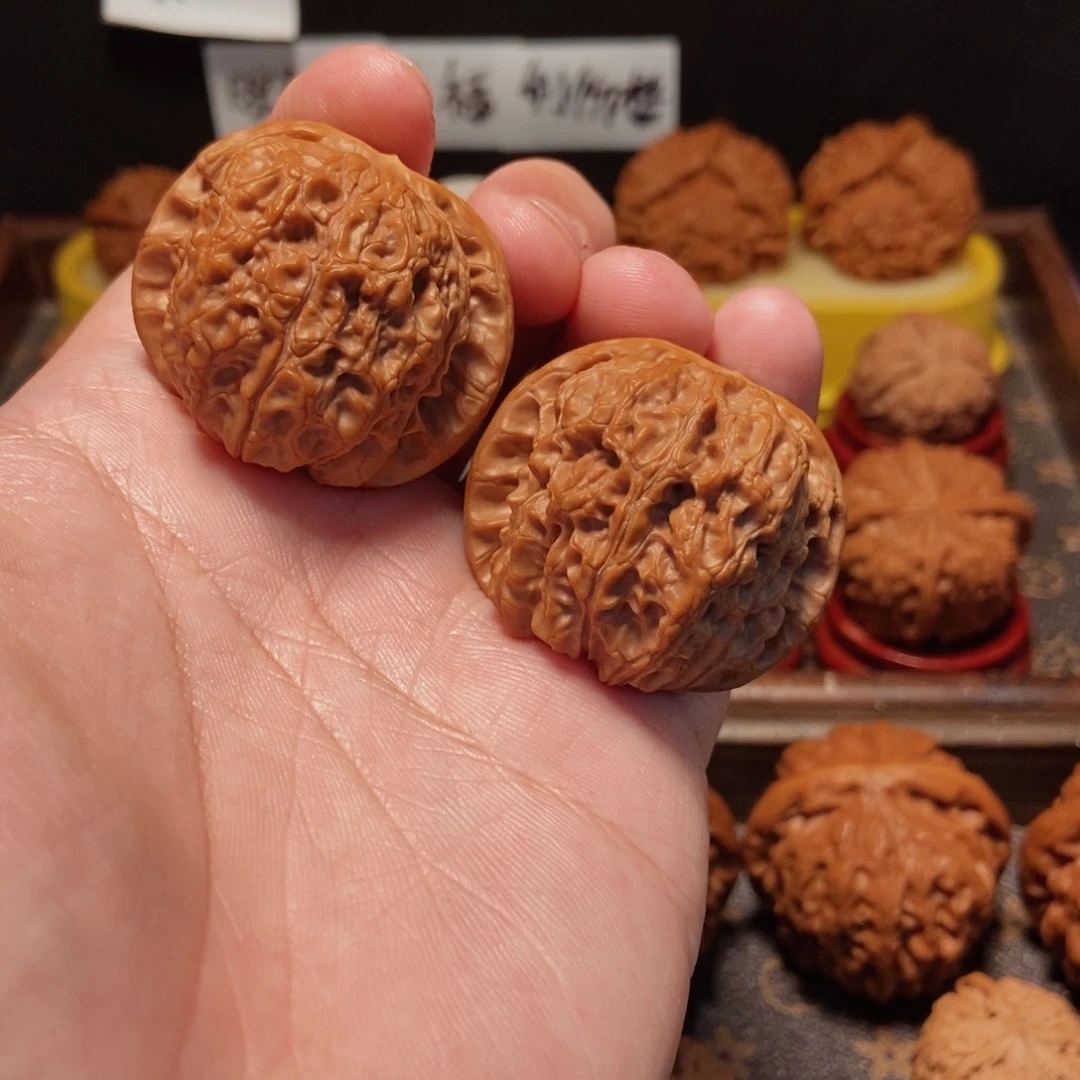 吊坠文玩核桃血麒麟40尺147