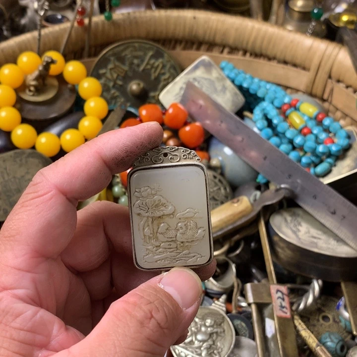 用***2一物一拍鸳鸯吊坠